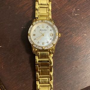 Bulova Womens luxury Water Resistant Watch C637584